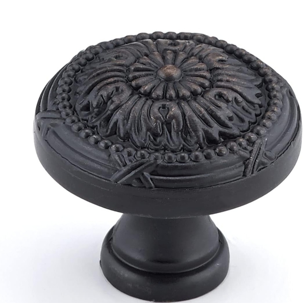 25 pcs Collection 1 1/4-inch (32 mm) Brushed Oil-Rubbed Bronze Traditional Cabin